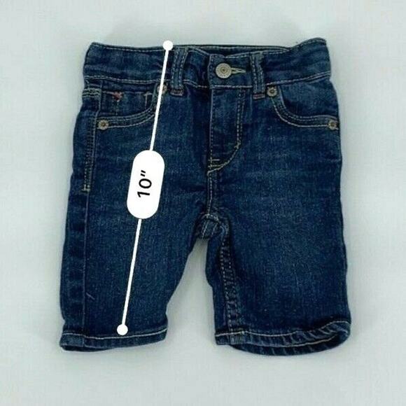Kidgets Levi’s Girl’s Short/Tank Top Outfit Kid’s Toddler Size 2T - Picture 9 of 10
